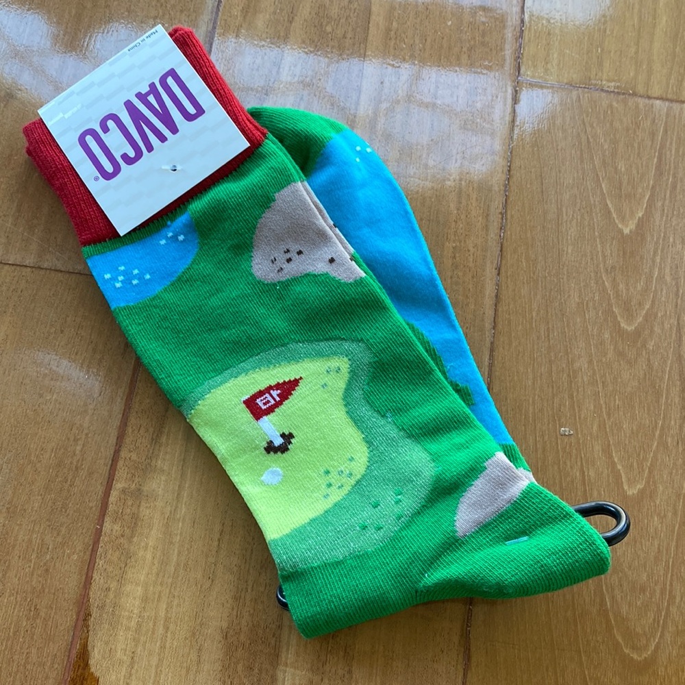 NWT mens DAVCO GOLF SOCKS